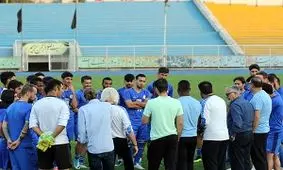 تمرین سبک استقلالی‌ها قبل از پرواز