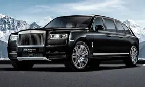 شاسی بلند رولزرویس کالینان با طول بیشتر و بدنه ضدگلوله معرفی شد