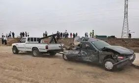تصادف دو خودروی سواری 4 کشته بر جای گذاشت