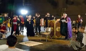 تمرین پرهیجان بهاره رهنما و مهدی سلطانی