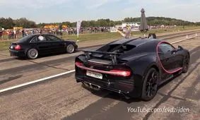 آئودی دست دوم در مقابل بوگاتی 1300 اسب بخاری