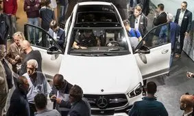 شاسی بلند 7 صندلی مرسدس بنز رونمایی شد+تصاویر