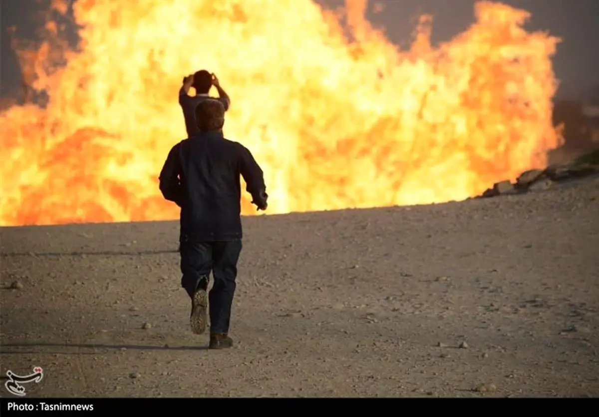 جمعه بازار یاسوج آتش گرفت