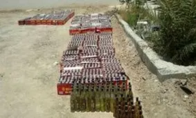 کشف بیش ۱۲۰۰ عدد قوطی مشروبات الکلی قاچاق