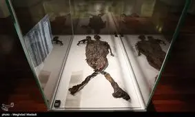 نمایش یک مومیایی طبیعی در ایران + تصاویر