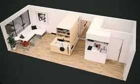 مبلمانی که با دستور صوتی جابجا می شود+عکس