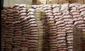 انبار برنج های دپو شده در بافق لو رفت