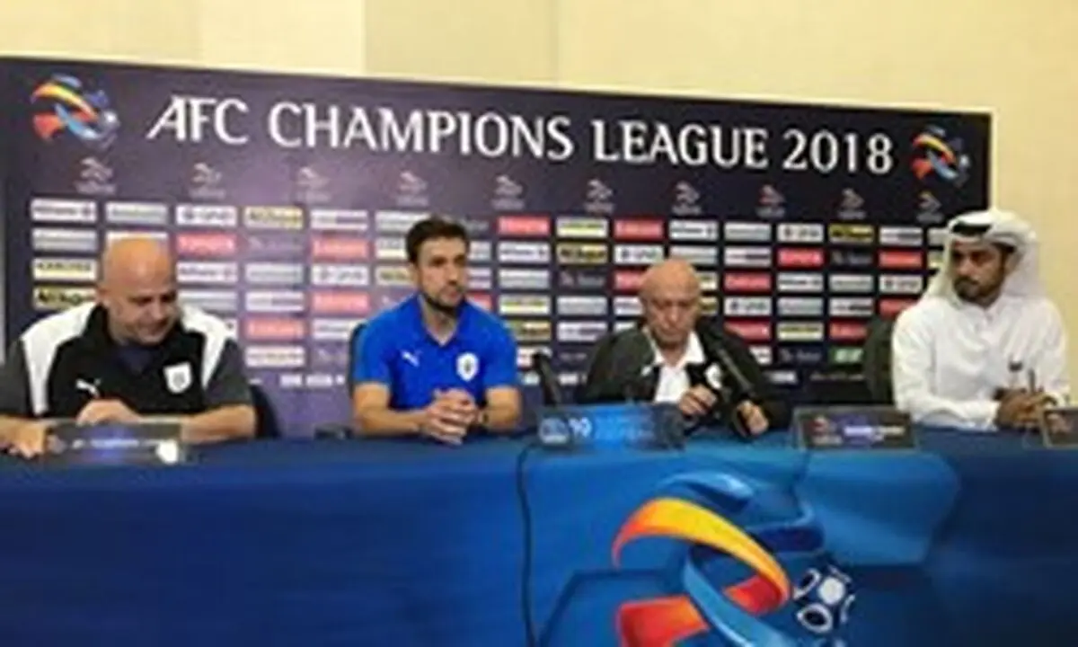 فریرا: مقابل پرسپولیس نگرانی نداریم و تحت فشار نیستیم/هواداران السد فردا به ورزشگاه بیایند