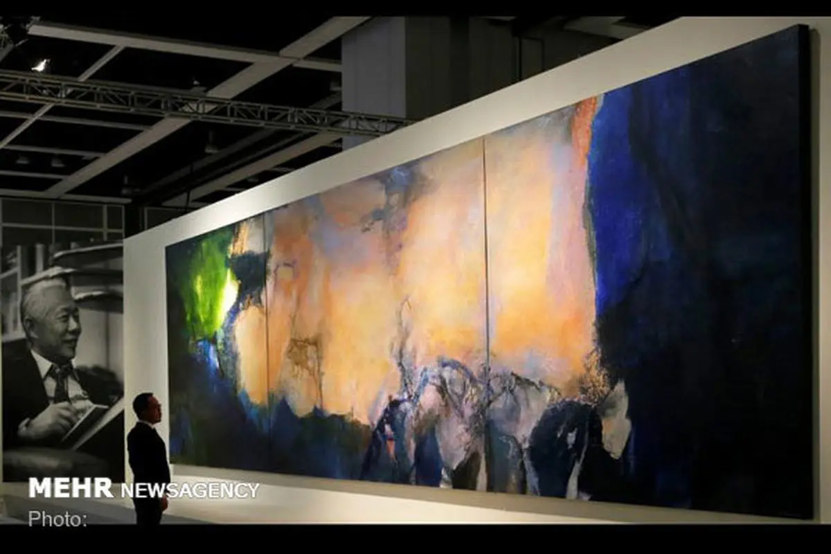 تابلوی نقاش چینی-فرانسوی ۶۵ میلیون دلار در هنگ گنگ فروخته شد