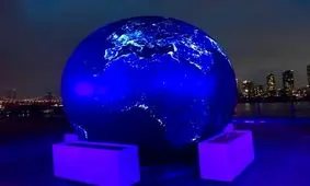 "تیله سیاه"؛ شبیه‌ساز کره زمین از منظر ماه