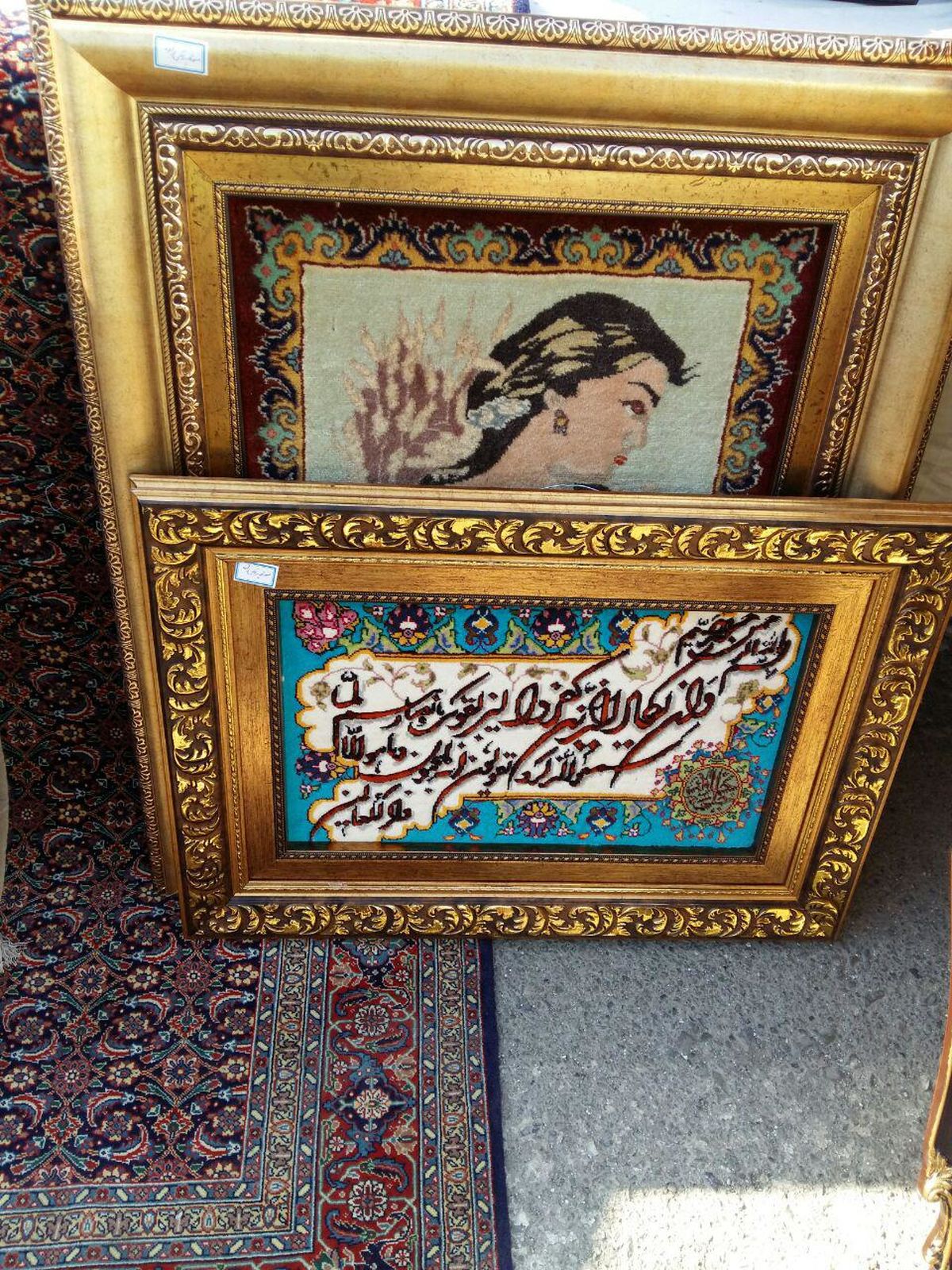 دستگیری اعضای باند سرقت تابلو فرشهای قیمتی + عکس