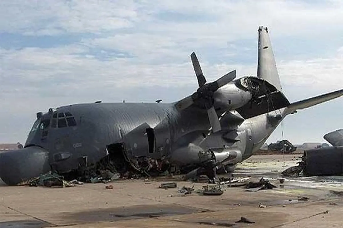 سقوط یک هواپیمای ارتش آمریکا در افغانستان با 11 کشته