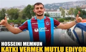 ابراز رضایت مجید حسینی از شرایطش در ترابزون‌اسپور