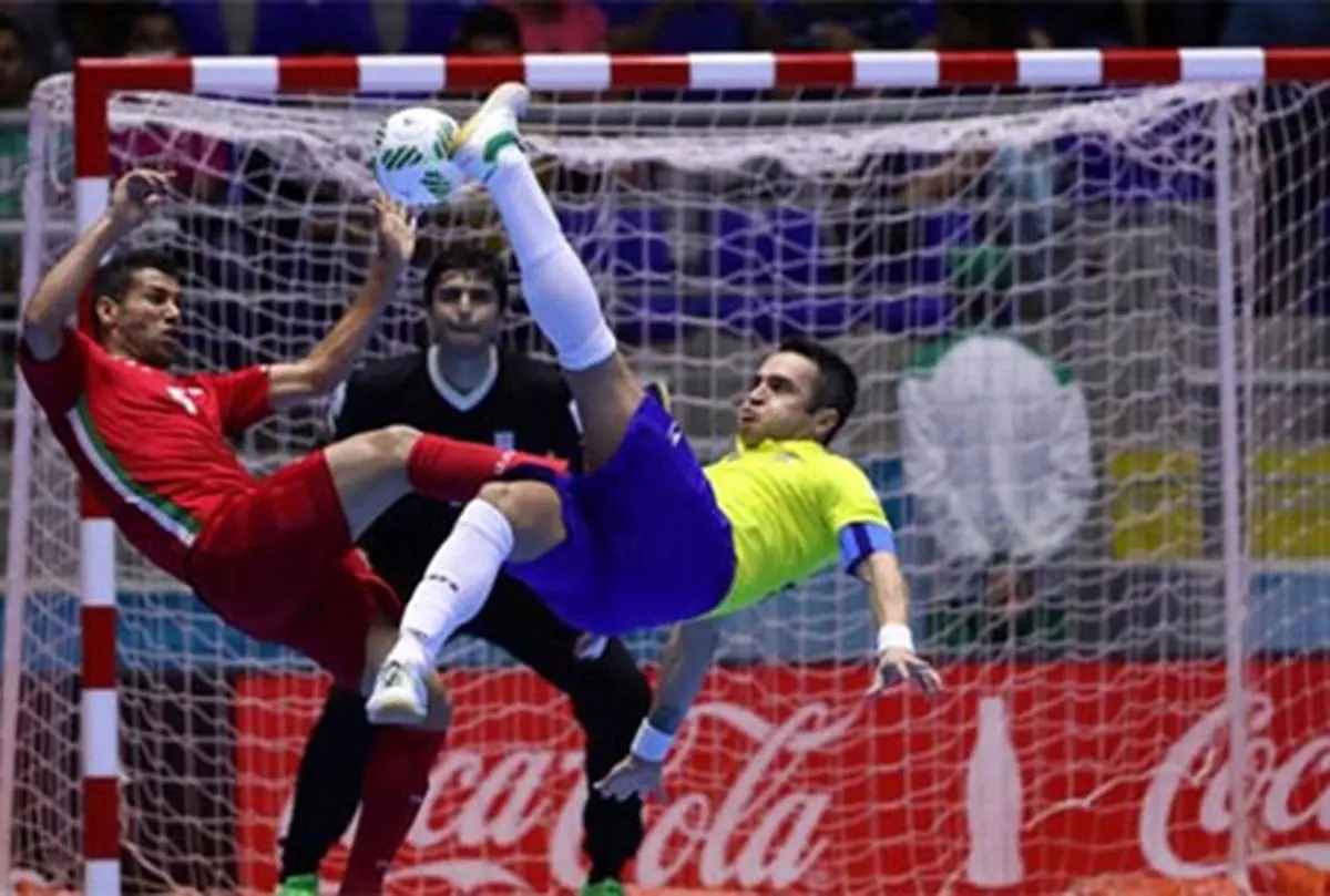 تیم ملی فوتسال برزیل به ایران می‌آید