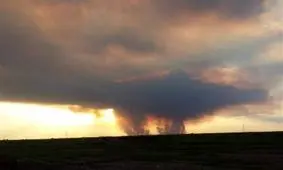 ‌دود آتش سوزی هورالعظیم تا شنبه در چشمان مردم خوزستان