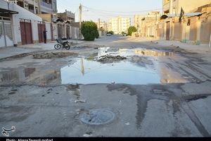 گلایه‌های مردم از مشکلات آب و فاضلاب بندرماهشهر+فیلم