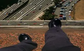 لحظه خودکشی فوق العاده دلخراش