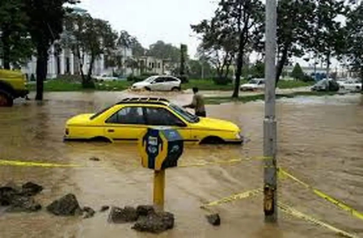 ویدئو/آبگرفتگی شهرهای گیلان