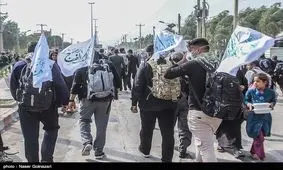 زائران اربعین استان خراسان جنوبی از مرز مهران و چذابه وارد عراق شوند