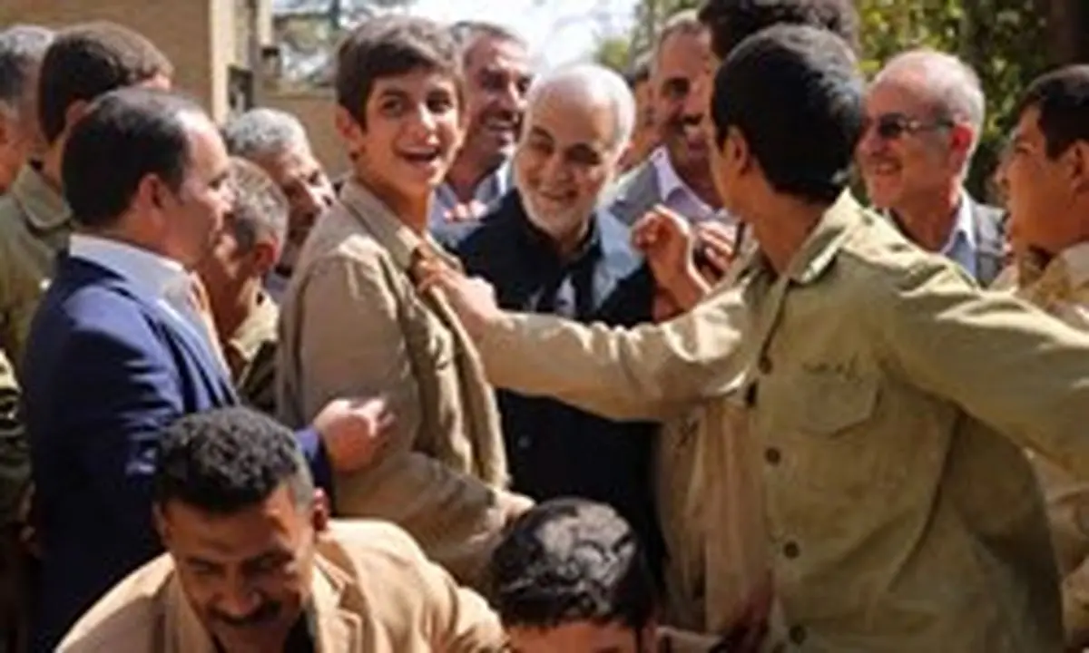 سردار سلیمانی «23 نفر» را کلید زد + تصاویر