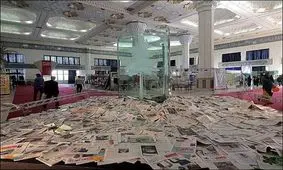 درآمد روزنامه‌ها کم می‌شود