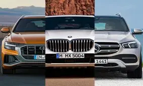 مقایسهٔ نسل جدید مرسدس بنز GLE با ب‌ام‌و X5 و آئودی Q8