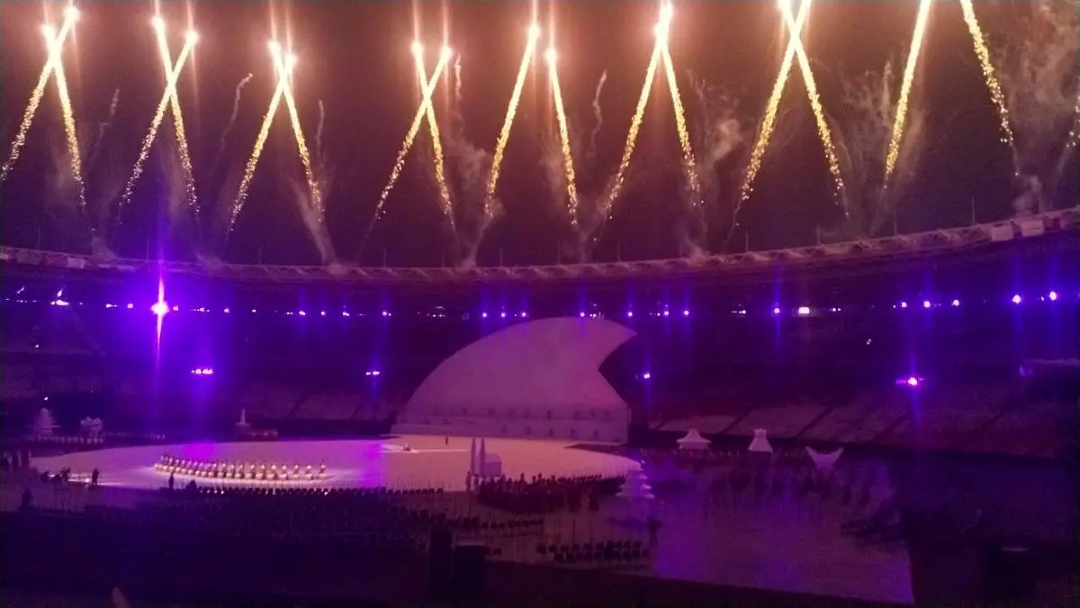 مراسم افتتاحیه بازی‌های پاراآسیایی جاکارتا ۲۰۱۸ + تصاویر