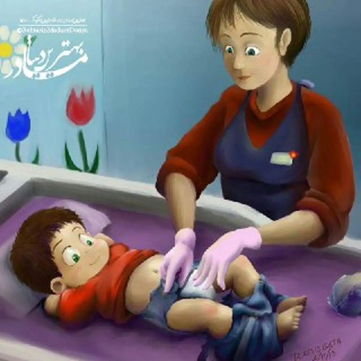 نشانه های عفونت ادراری در نوزادان