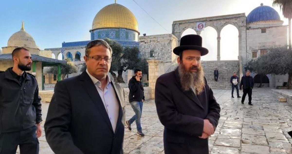 تعرض بن گویر به مسجد الاقصی از علل به تعویق افتادن سفر نتانیاهو به امارات
