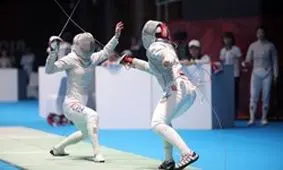 شکست نماینده شمشیربازی ایران برابر ژاپن/شاکر: خوب شروع کرده بودم ولی تمرکزم بهم ریخت