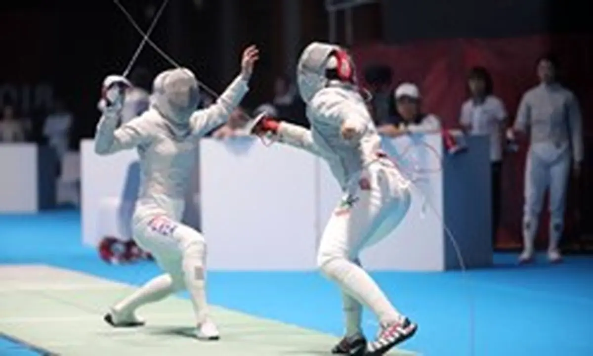 شکست نماینده شمشیربازی ایران برابر ژاپن/شاکر: خوب شروع کرده بودم ولی تمرکزم بهم ریخت