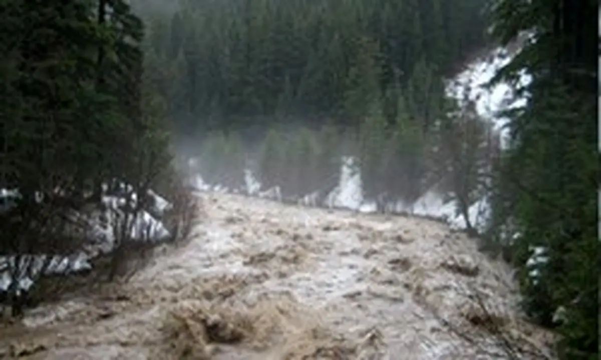 بارندگی ۲۴ ساعته رامسر با بارش ۳ سال یزد و ۲ سال اصفهان برابر بود