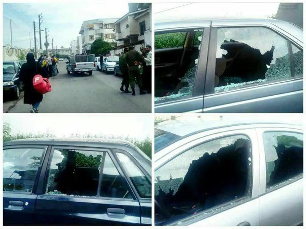 ویدئو/انفجار ترقه درمقابل سالن ورزشی پیامبر اعظم آمل