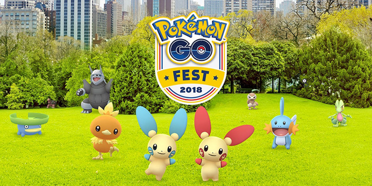 مراسم بازی Pokemon Go در پارک ملی آمریکا