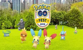 مراسم بازی Pokemon Go در پارک ملی آمریکا
