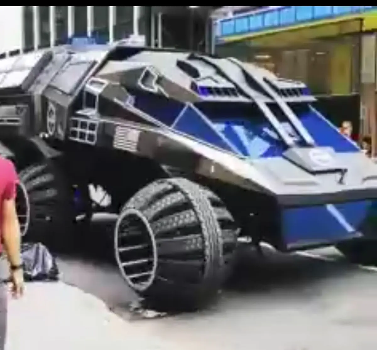 کانسپت مریخ نورد ناسا در خیابانهای نیویورک