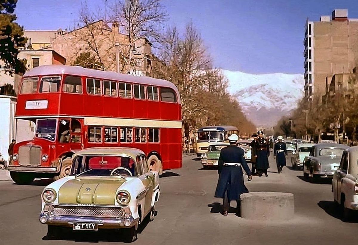 آمریکایی و آلمانی در تهران دهه چهل