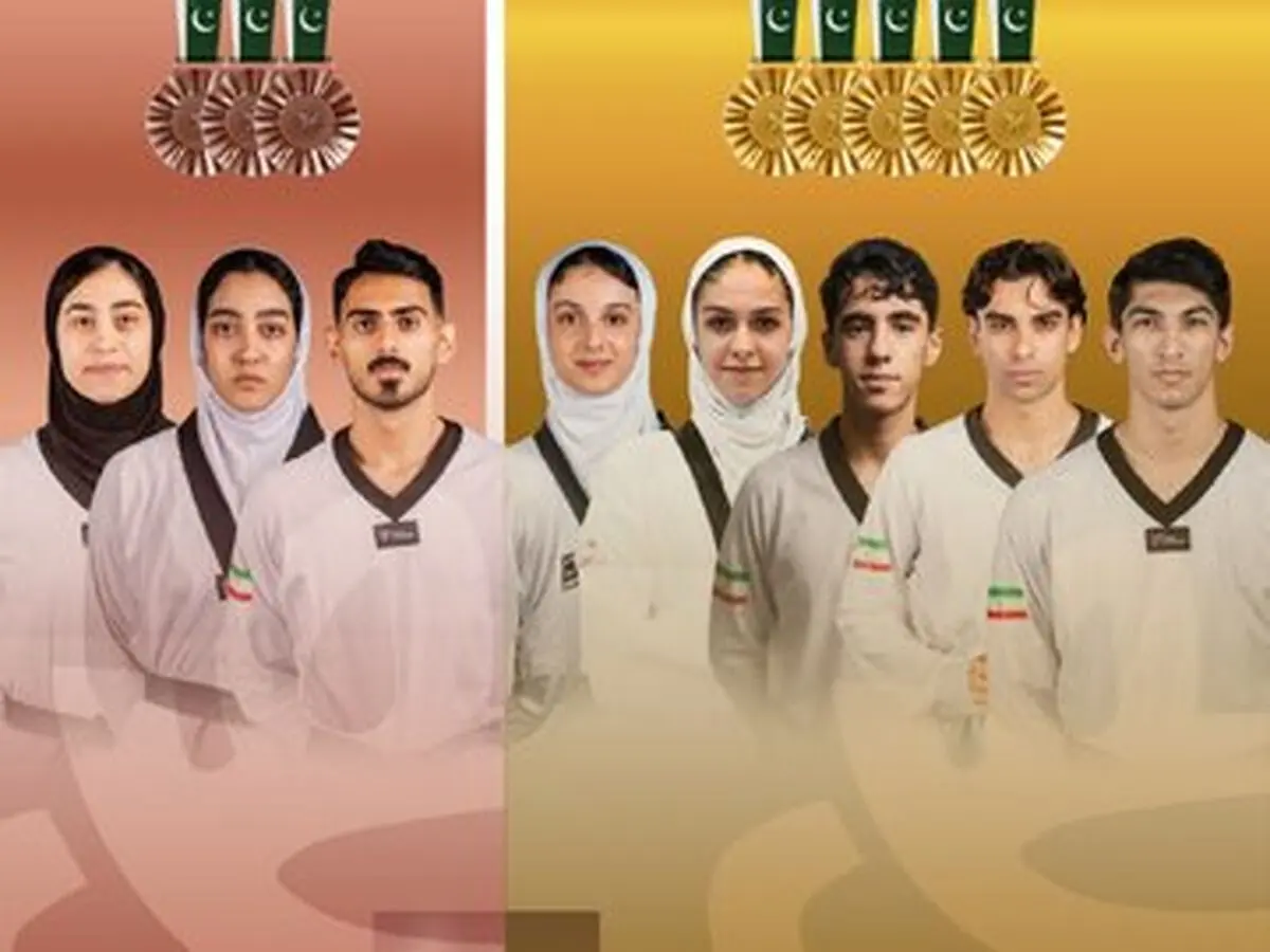 نمایش درخشان از ستاره‌های تیم ملی؛ ایران یکه‌تاز پرزیدنت‌کاپ با ۸ مدال