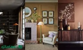 با این ۵ رنگ، دیوارهای خانه تان را منظم و دنج کنید/ عکس