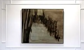 آسیب‌دیدگی تابلوی فریده لاشایی در افغانستان + عکس