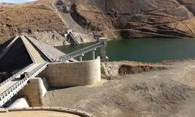 ورود 900 هزار مترمکعب سیلاب به سد بارزو خراسان‌شمالی