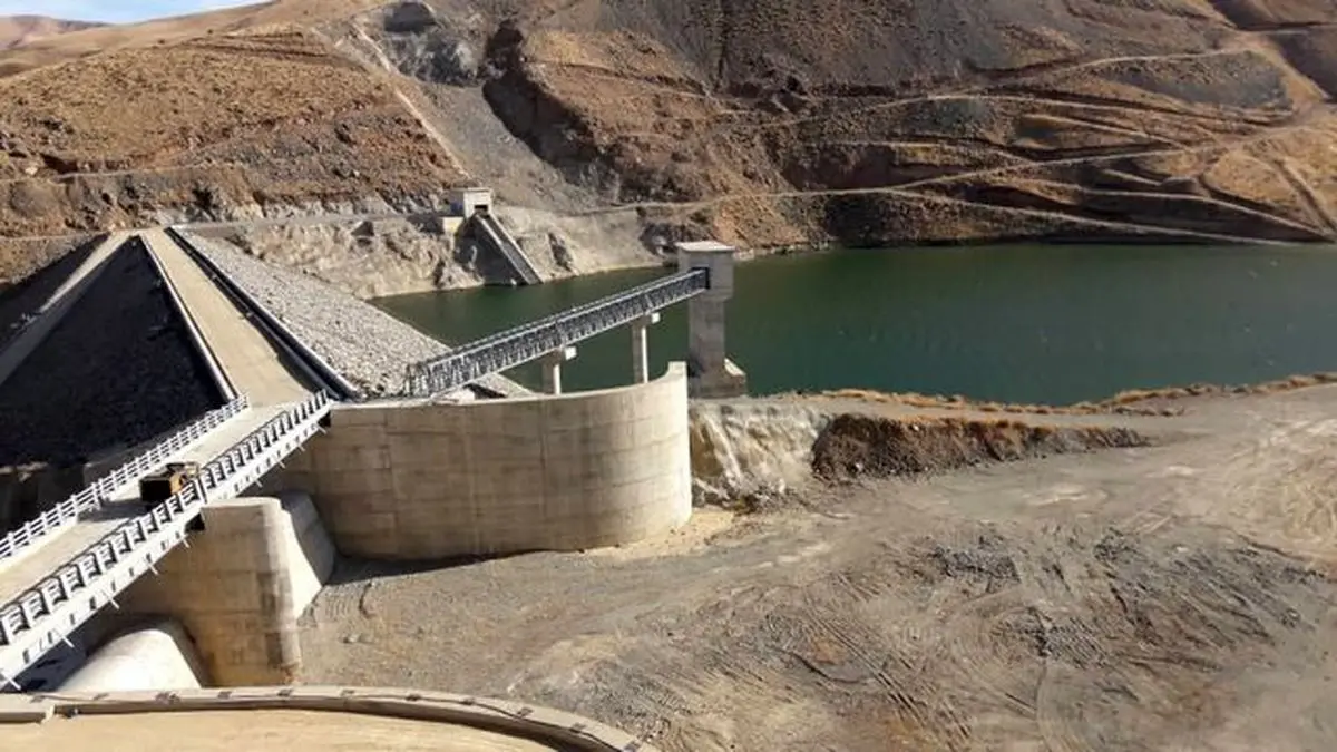 ورود 900 هزار مترمکعب سیلاب به سد بارزو خراسان‌شمالی