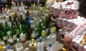 کشف مشروبات الکلی در زرند
