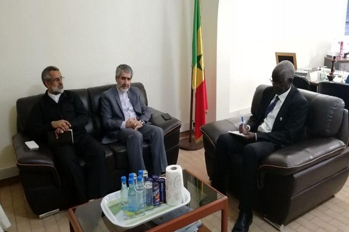 رئیس دانشگاه شیخ انتادیوپ سنگال با سفیر کشورمان دیدار کرد