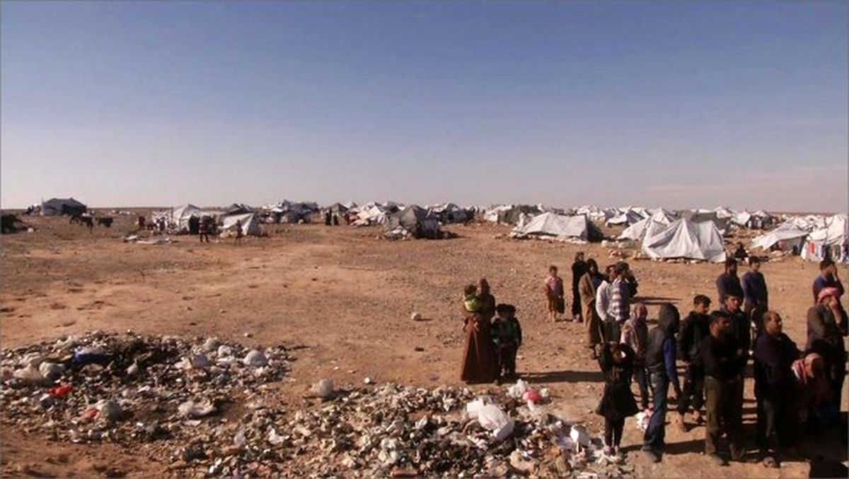 نگرانی یونیسف از وضعیت آوارگان سوری در اردوگاه الرکبان