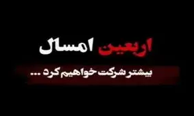 به دلیل مشکلات مالی، اربعین امسال بیشتر شرکت خواهیم کرد