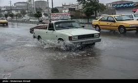 ‌سیلاب و طوفان شدید ‌قزوین را در بر گرفت