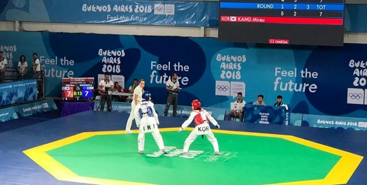 مدال طلای تکواندو المپیک جوانان به نماینده ایران رسید