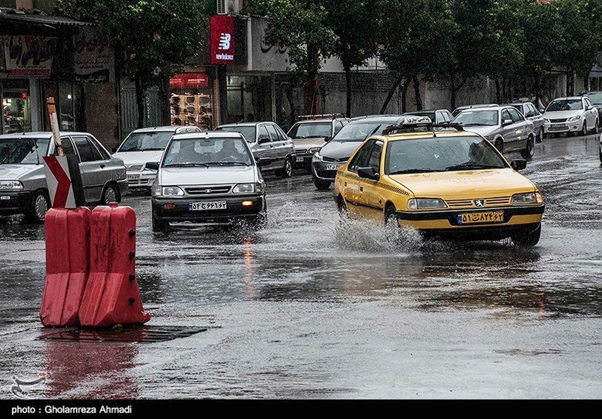 وضعیت آب و هوای قزوین در ۲۴ ساعت آینده؛ باران رگباری و وزش باد شدید
