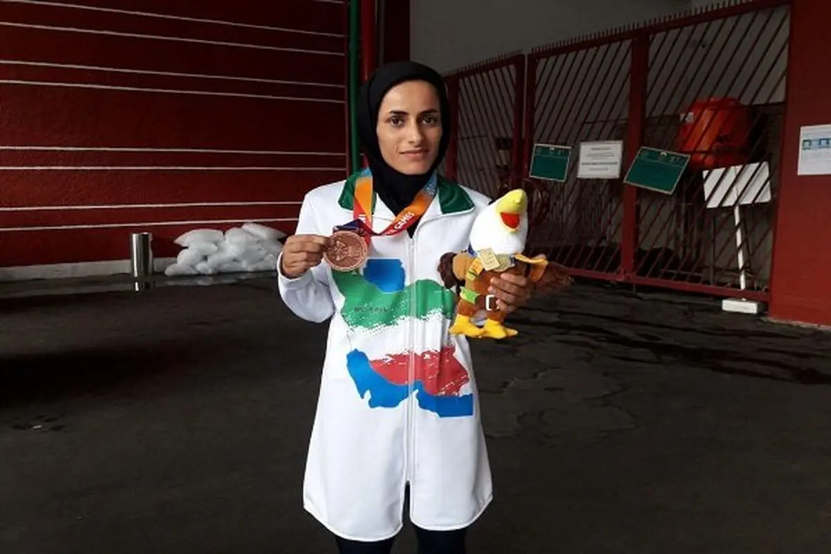 پرتاب آرزو حکیمی به طلا تبدیل شد/ طلای سی و چهارم برای ایران
